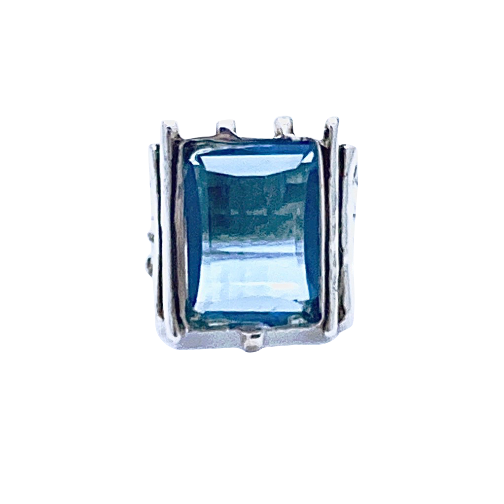 Chrystal Quartz SS Ring