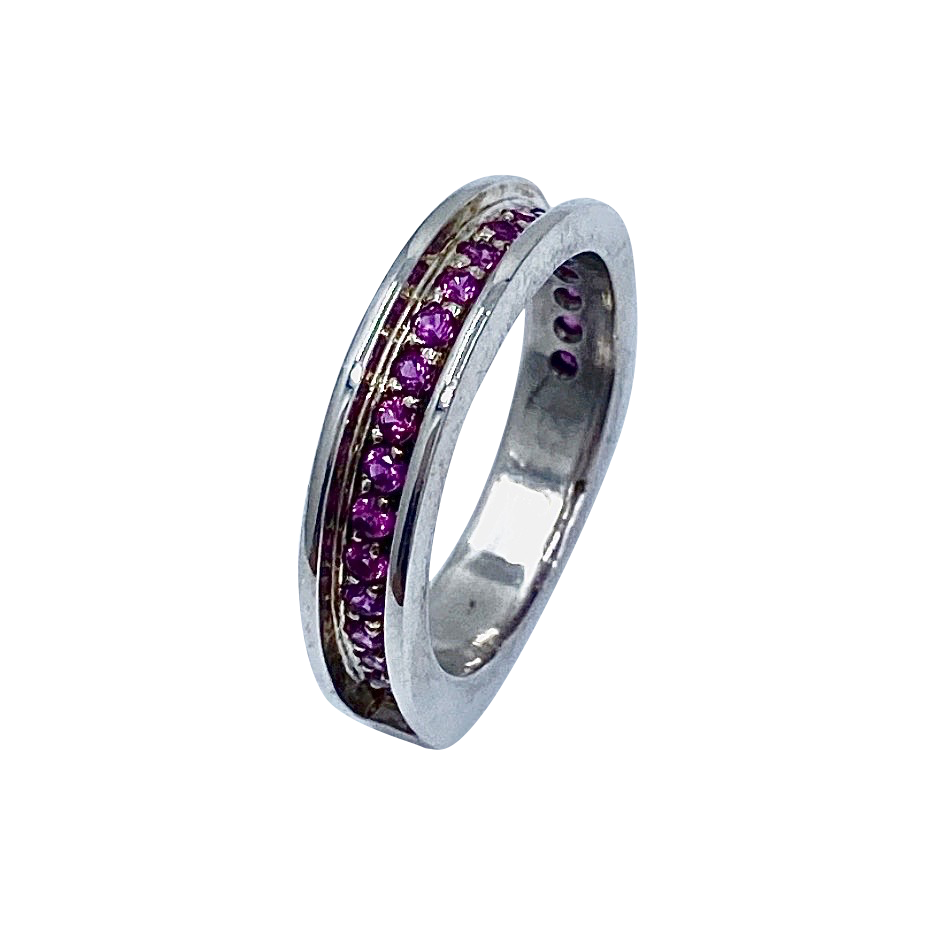 Rubíes SS Eternity Band