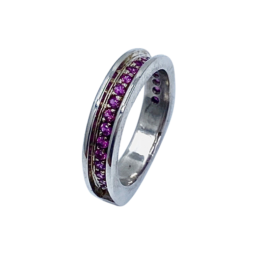 Rubíes SS Eternity Band